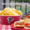 image:imageYouTheFan NFL Officiallylicensed Large Party Bowl  100 Melamine dishwasher safe BPA free  holds large bag of chips  sleek design  perfect for game day or any dayTeam Colors