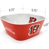 image:imageYouTheFan NFL Officiallylicensed Large Party Bowl  100 Melamine dishwasher safe BPA free  holds large bag of chips  sleek design  perfect for game day or any dayTeam Colors