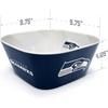 image:imageYouTheFan NFL Officiallylicensed Large Party Bowl  100 Melamine dishwasher safe BPA free  holds large bag of chips  sleek design  perfect for game day or any dayTeam Colors