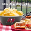 image:imageYouTheFan NFL Officiallylicensed Large Party Bowl  100 Melamine dishwasher safe BPA free  holds large bag of chips  sleek design  perfect for game day or any dayTeam Colors