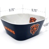 image:imageYouTheFan NFL Officiallylicensed Large Party Bowl  100 Melamine dishwasher safe BPA free  holds large bag of chips  sleek design  perfect for game day or any dayTeam Colors