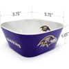 image:imageYouTheFan NFL Officiallylicensed Large Party Bowl  100 Melamine dishwasher safe BPA free  holds large bag of chips  sleek design  perfect for game day or any dayTeam Colors