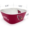 image:imageYouTheFan NFL Officiallylicensed Large Party Bowl  100 Melamine dishwasher safe BPA free  holds large bag of chips  sleek design  perfect for game day or any dayTeam Colors