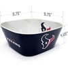 image:imageYouTheFan NFL Officiallylicensed Large Party Bowl  100 Melamine dishwasher safe BPA free  holds large bag of chips  sleek design  perfect for game day or any dayTeam Colors