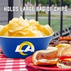 image:imageYouTheFan NFL Officiallylicensed Large Party Bowl  100 Melamine dishwasher safe BPA free  holds large bag of chips  sleek design  perfect for game day or any dayTeam Colors