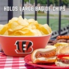 image:imageYouTheFan NFL Officiallylicensed Large Party Bowl  100 Melamine dishwasher safe BPA free  holds large bag of chips  sleek design  perfect for game day or any dayTeam Colors