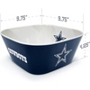 image:imageYouTheFan NFL Officiallylicensed Large Party Bowl  100 Melamine dishwasher safe BPA free  holds large bag of chips  sleek design  perfect for game day or any dayTeam Colors
