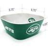 image:imageYouTheFan NFL Officiallylicensed Large Party Bowl  100 Melamine dishwasher safe BPA free  holds large bag of chips  sleek design  perfect for game day or any dayTeam Colors