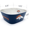 image:imageYouTheFan NFL Officiallylicensed Large Party Bowl  100 Melamine dishwasher safe BPA free  holds large bag of chips  sleek design  perfect for game day or any dayTeam Colors