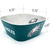 image:imageYouTheFan NFL Officiallylicensed Large Party Bowl  100 Melamine dishwasher safe BPA free  holds large bag of chips  sleek design  perfect for game day or any dayTeam Colors
