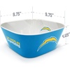 image:imageYouTheFan NFL Officiallylicensed Large Party Bowl  100 Melamine dishwasher safe BPA free  holds large bag of chips  sleek design  perfect for game day or any dayTeam Colors