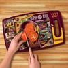 image:imageYouTheFan NFL Officiallylicensed Retro Series Cutting Board  reversible design for double the cutting surface  gentle on knives team message on both front and backTeam Colors