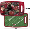 image:imageYouTheFan NFL Officiallylicensed Retro Series Cutting Board  reversible design for double the cutting surface  gentle on knives team message on both front and backTeam Colors