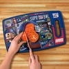 image:imageYouTheFan NFL Officiallylicensed Retro Series Cutting Board  reversible design for double the cutting surface  gentle on knives team message on both front and backTeam Colors