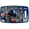 image:imageYouTheFan NFL Officiallylicensed Retro Series Cutting Board  reversible design for double the cutting surface  gentle on knives team message on both front and backTeam Colors