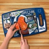 image:imageYouTheFan NFL Officiallylicensed Retro Series Cutting Board  reversible design for double the cutting surface  gentle on knives team message on both front and backTeam Colors