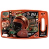 image:imageYouTheFan NFL Officiallylicensed Retro Series Cutting Board  reversible design for double the cutting surface  gentle on knives team message on both front and backTeam Colors