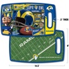 image:imageYouTheFan NFL Officiallylicensed Retro Series Cutting Board  reversible design for double the cutting surface  gentle on knives team message on both front and backTeam Colors