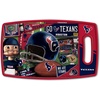 image:imageYouTheFan NFL Officiallylicensed Retro Series Cutting Board  reversible design for double the cutting surface  gentle on knives team message on both front and backTeam Colors