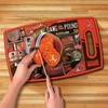 image:imageYouTheFan NFL Officiallylicensed Retro Series Cutting Board  reversible design for double the cutting surface  gentle on knives team message on both front and backTeam Colors