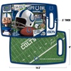 image:imageYouTheFan NFL Officiallylicensed Retro Series Cutting Board  reversible design for double the cutting surface  gentle on knives team message on both front and backTeam Colors