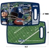 image:imageYouTheFan NFL Officiallylicensed Retro Series Cutting Board  reversible design for double the cutting surface  gentle on knives team message on both front and backTeam Colors