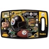 image:imageYouTheFan NFL Officiallylicensed Retro Series Cutting Board  reversible design for double the cutting surface  gentle on knives team message on both front and backTeam Colors