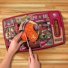 image:imageYouTheFan NFL Officiallylicensed Retro Series Cutting Board  reversible design for double the cutting surface  gentle on knives team message on both front and backTeam Colors