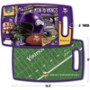 image:imageYouTheFan NFL Officiallylicensed Retro Series Cutting Board  reversible design for double the cutting surface  gentle on knives team message on both front and backTeam Colors