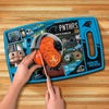image:imageYouTheFan NFL Officiallylicensed Retro Series Cutting Board  reversible design for double the cutting surface  gentle on knives team message on both front and backTeam Colors