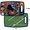 image:imageYouTheFan NFL Officiallylicensed Retro Series Cutting Board  reversible design for double the cutting surface  gentle on knives team message on both front and backTeam Colors