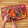 image:imageYouTheFan NFL Officiallylicensed Retro Series Cutting Board  reversible design for double the cutting surface  gentle on knives team message on both front and backTeam Colors