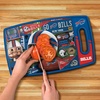 image:imageYouTheFan NFL Officiallylicensed Retro Series Cutting Board  reversible design for double the cutting surface  gentle on knives team message on both front and backTeam Colors