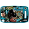 image:imageYouTheFan NFL Officiallylicensed Retro Series Cutting Board  reversible design for double the cutting surface  gentle on knives team message on both front and backTeam Colors