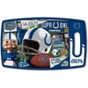 image:imageYouTheFan NFL Officiallylicensed Retro Series Cutting Board  reversible design for double the cutting surface  gentle on knives team message on both front and backTeam Colors