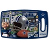 image:imageYouTheFan NFL Officiallylicensed Retro Series Cutting Board  reversible design for double the cutting surface  gentle on knives team message on both front and backTeam Colors