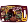 image:imageYouTheFan NFL Officiallylicensed Retro Series Cutting Board  reversible design for double the cutting surface  gentle on knives team message on both front and backTeam Colors