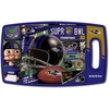 image:imageYouTheFan NFL Officiallylicensed Retro Series Cutting Board  reversible design for double the cutting surface  gentle on knives team message on both front and backTeam Colors