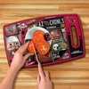 image:imageYouTheFan NFL Officiallylicensed Retro Series Cutting Board  reversible design for double the cutting surface  gentle on knives team message on both front and backTeam Colors