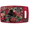 image:imageYouTheFan NFL Officiallylicensed Retro Series Cutting Board  reversible design for double the cutting surface  gentle on knives team message on both front and backTeam Colors