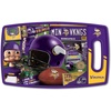 image:imageYouTheFan NFL Officiallylicensed Retro Series Cutting Board  reversible design for double the cutting surface  gentle on knives team message on both front and backTeam Colors