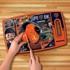 image:imageYouTheFan NFL Officiallylicensed Retro Series Cutting Board  reversible design for double the cutting surface  gentle on knives team message on both front and backTeam Colors