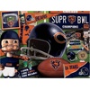 image:imageYouTheFan NFL Retro Series Puzzle  500 PiecesChicago Bears