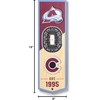 image:imageYouTheFan NHL 3D Stadium 6x19 BannerColorado Avalanche