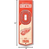 image:imageYouTheFan NHL 3D Stadium 6x19 BannerDetroit Red Wings