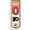 image:imageYouTheFan NHL 3D Stadium 6x19 BannerPhiladelphia Flyers