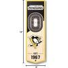 image:imageYouTheFan NHL 3D Stadium 6x19 BannerPittsburgh Penguins
