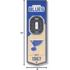 image:imageYouTheFan NHL 3D Stadium 6x19 BannerSt Louis Blues