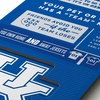 image:imageYouTheFan Officiallylicensed NCAA 6x19 Top 10 Signs Banner  humorous descriptions  fun sports fan phrases original design indoor team wall decor fan giftKentucky Wildcats