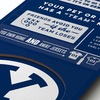 image:imageYouTheFan Officiallylicensed NCAA 6x19 Top 10 Signs Banner  humorous descriptions  fun sports fan phrases original design indoor team wall decor fan giftBYU Cougars